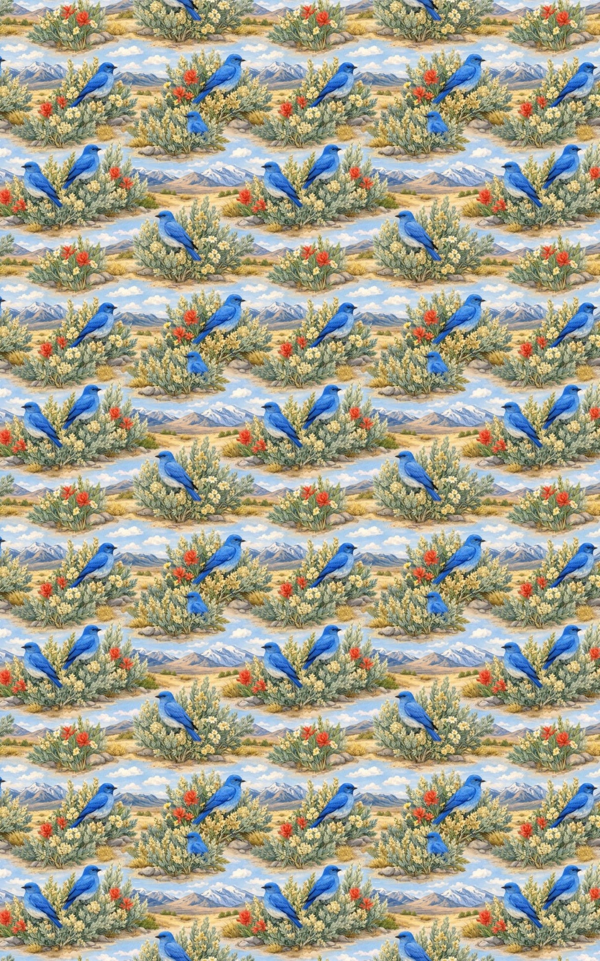 Nevada Flora & Fauna - London Penny Gift Wrap