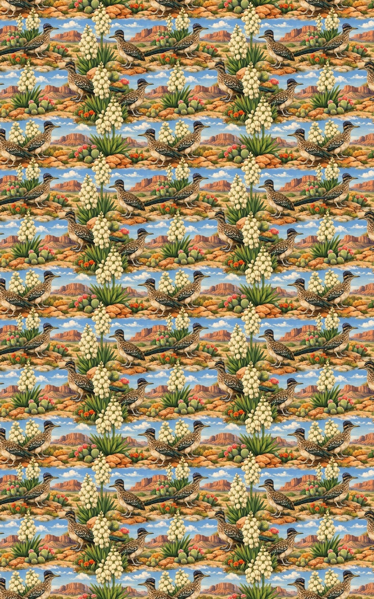 New Mexico Flora & Fauna - London Penny Gift Wrap