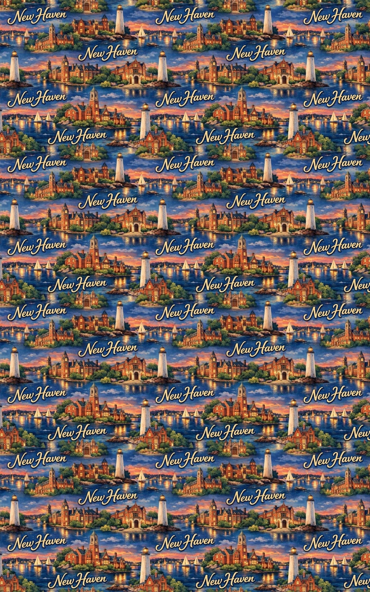New Haven Ivy Harbor - London Penny Gift Wrap