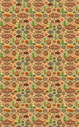New Mexico Santa Fe Earth - London Penny Gift Wrap