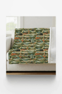 West Virginia Postcard Memories Sherpa Blanket - London Penny Gift Wrap