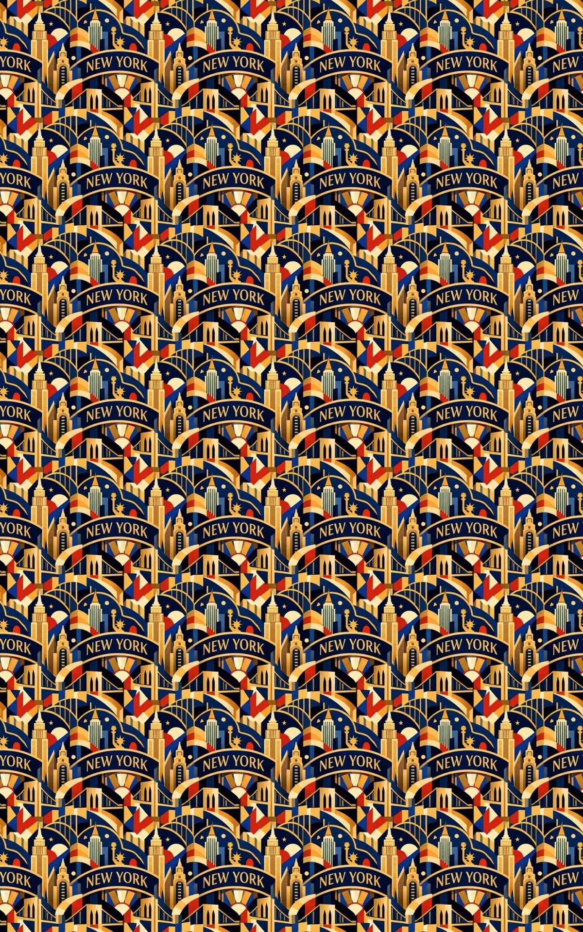 New York Empire Elegance - London Penny Gift Wrap