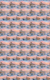 Newport Beach Harbor Glow - London Penny Gift Wrap