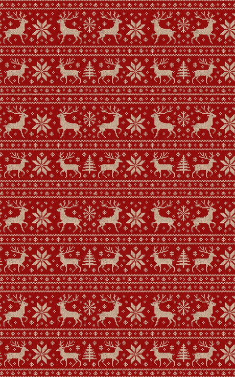 Nordic Reindeer Knit - London Penny Gift Wrap