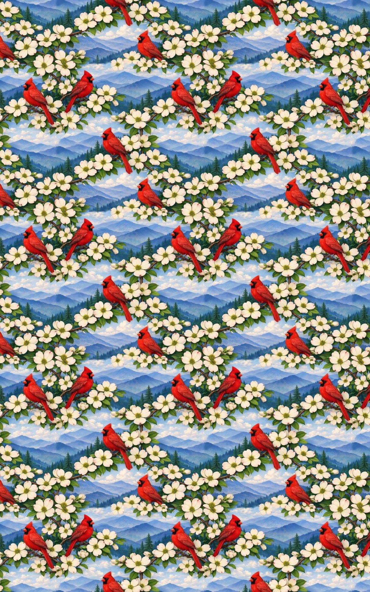 North Carolina Flora & Fauna - London Penny Gift Wrap