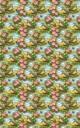 North Dakota Flora & Fauna - London Penny Gift Wrap