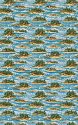 North Carolina Coastal & Pine - London Penny Gift Wrap