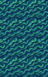 Northern Lights Waves - London Penny Gift Wrap