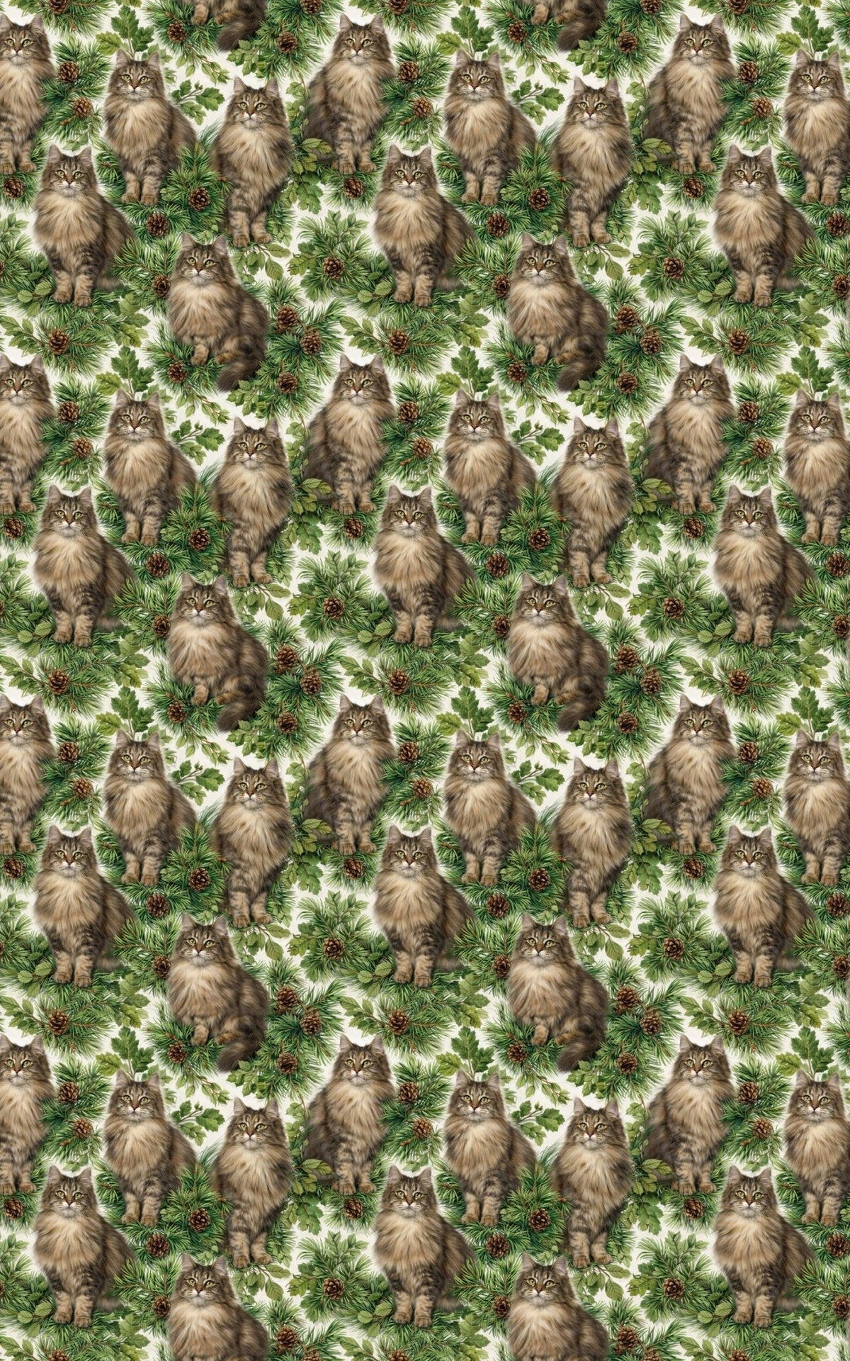 Norwegian Forest Frolic - London Penny Gift Wrap