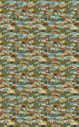 Ohio Postcard Memories - London Penny Gift Wrap