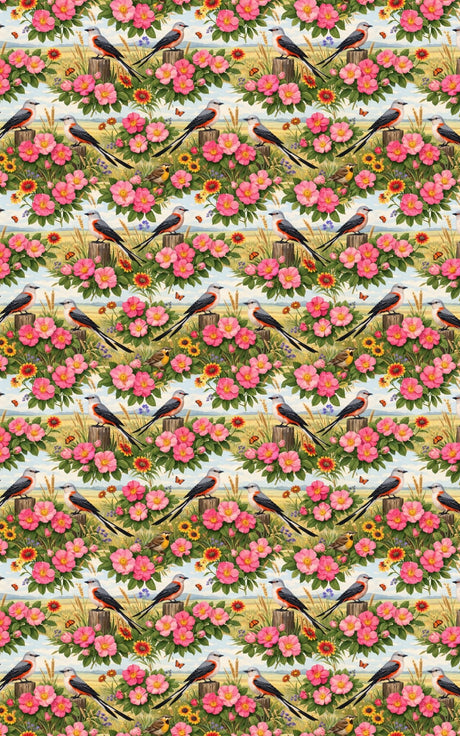 Oklahoma Flora & Fauna - London Penny Gift Wrap