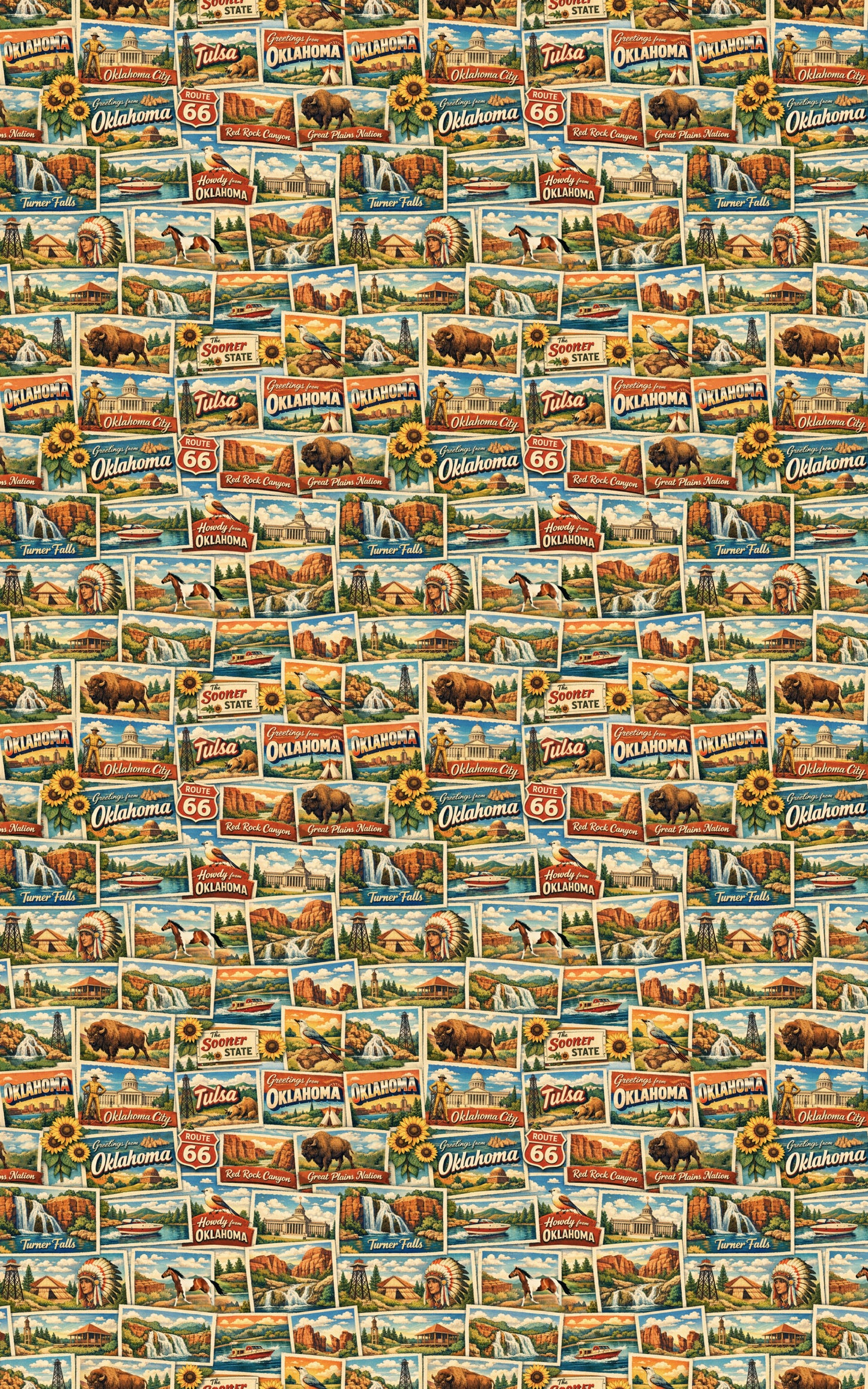 Oklahoma Postcard Memories