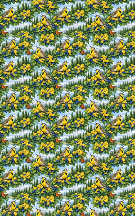 Oregon Flora & Fauna - London Penny Gift Wrap