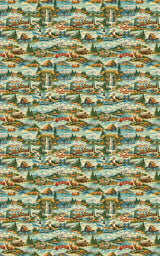 Oregon Postcard Memories - London Penny Gift Wrap