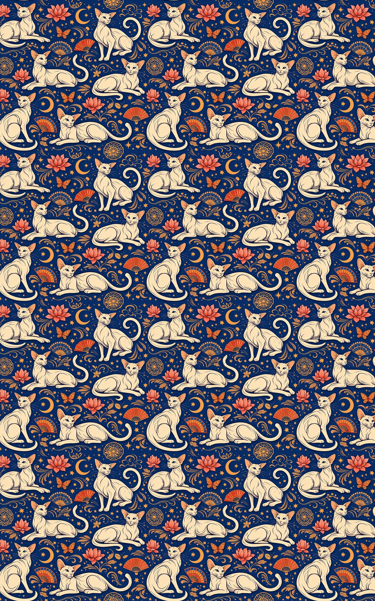 Oriental Shorthair Lines