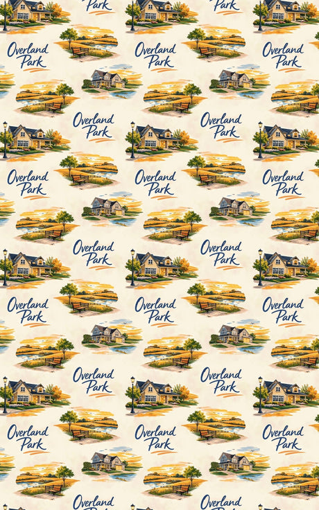 Overland Park Prairie Luxe - London Penny Gift Wrap
