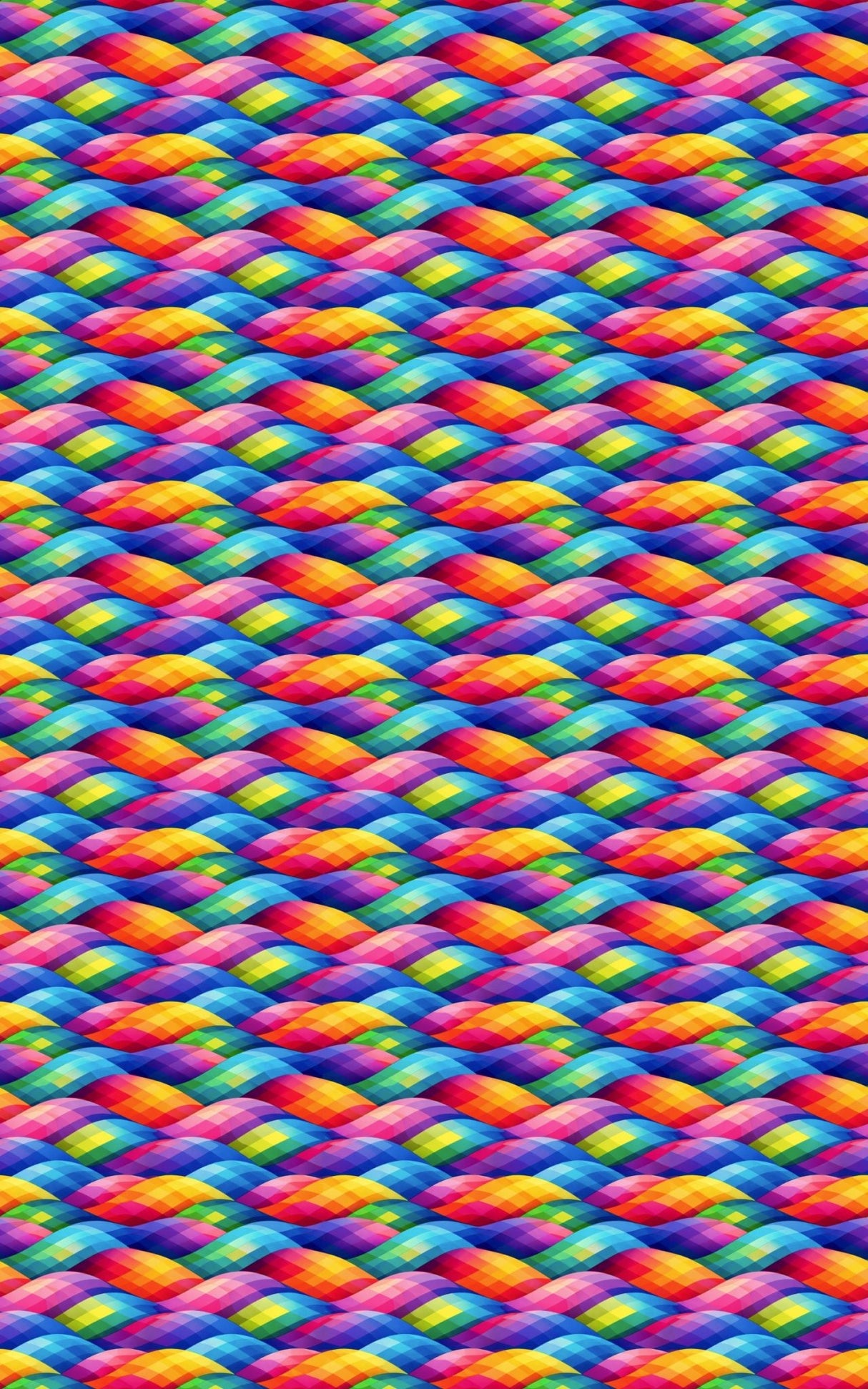 Overlap Prism Waves - London Penny Gift Wrap