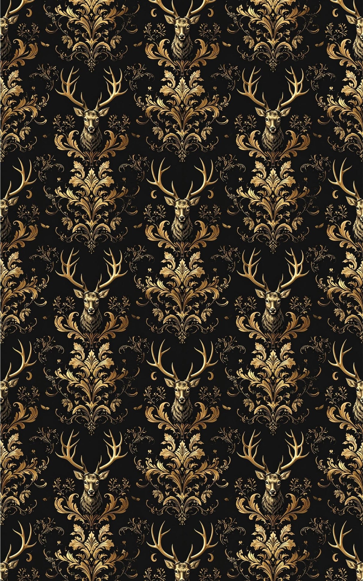 LIMITED TIME | Gilded Winter Majesty Wrapping Paper - London Penny Gift Wrap