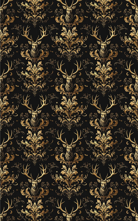 LIMITED TIME | Gilded Winter Majesty Wrapping Paper - London Penny Gift Wrap
