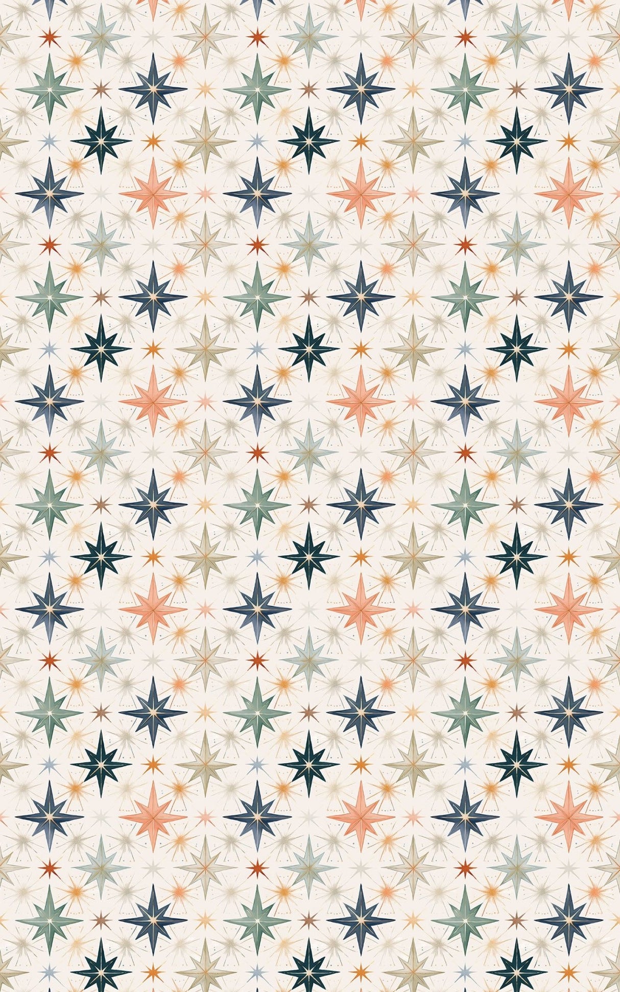 Scandi Stars - London Penny Gift Wrap