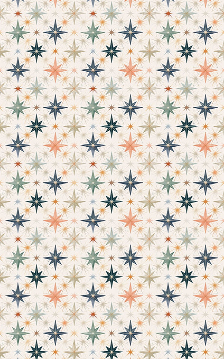Scandi Stars - London Penny Gift Wrap