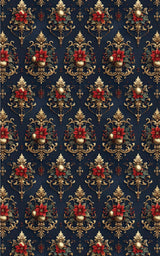 LIMITED TIME | Royal Holiday Crest Wrapping Paper - London Penny Gift Wrap