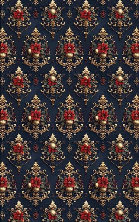 LIMITED TIME | Royal Holiday Crest Wrapping Paper - London Penny Gift Wrap