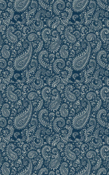 Indigo Arabesque - London Penny Gift Wrap