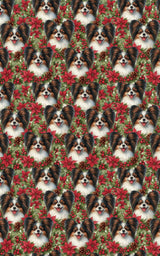 Festive Papillon Petals - London Penny Gift Wrap