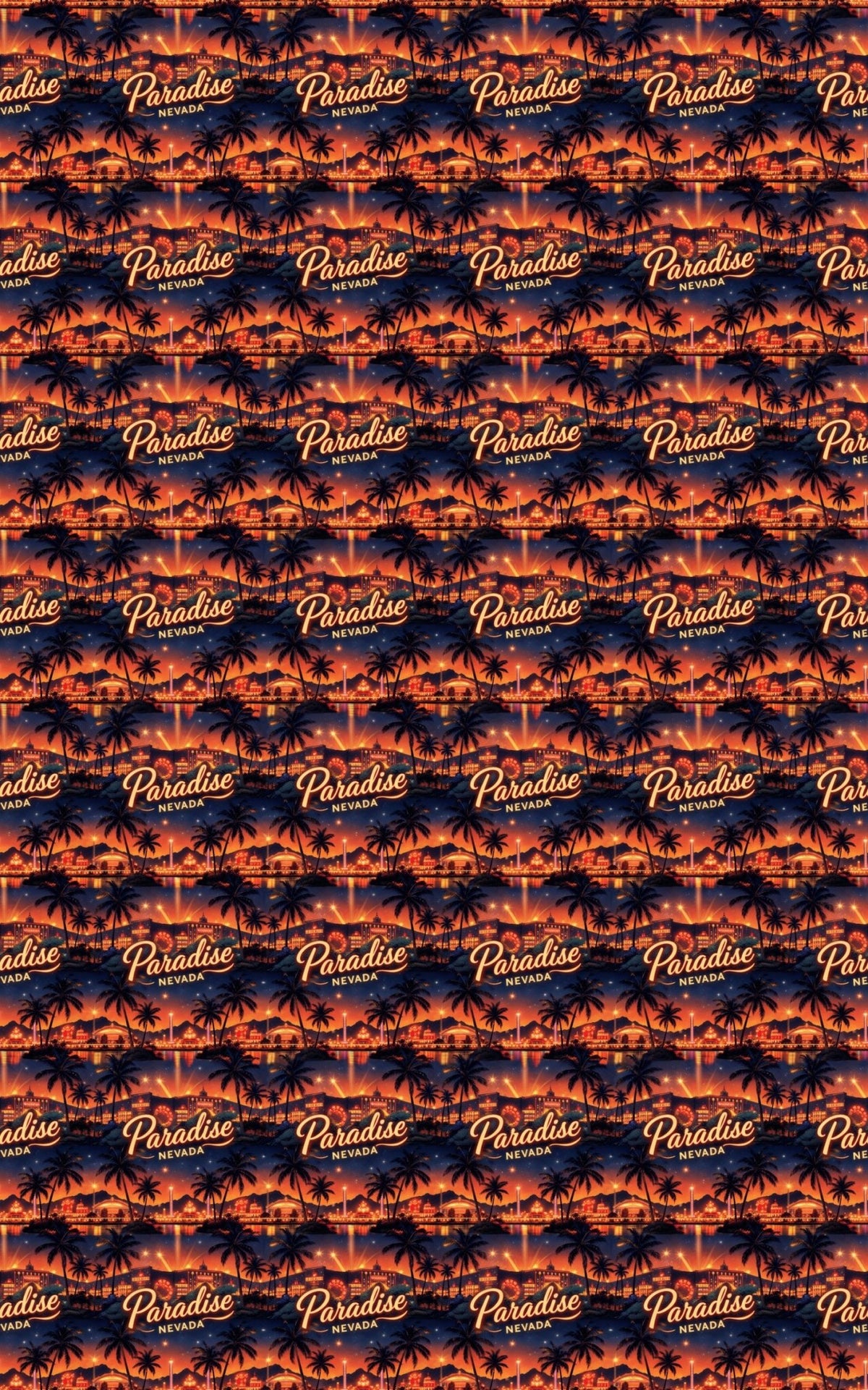 Paradise Nevada Strip Glow - London Penny Gift Wrap