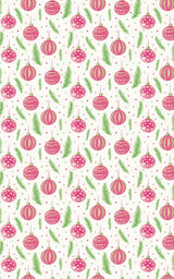 Pastel Winter Baubles - London Penny Gift Wrap
