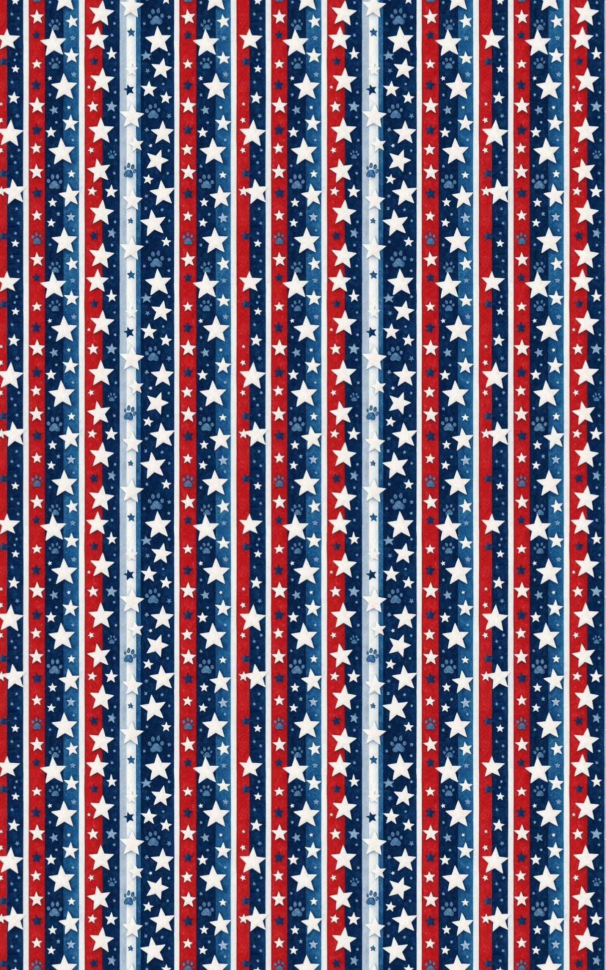 Patriotic Paws - London Penny Gift Wrap