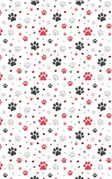 Paws & Hearts Harmony - London Penny Gift Wrap