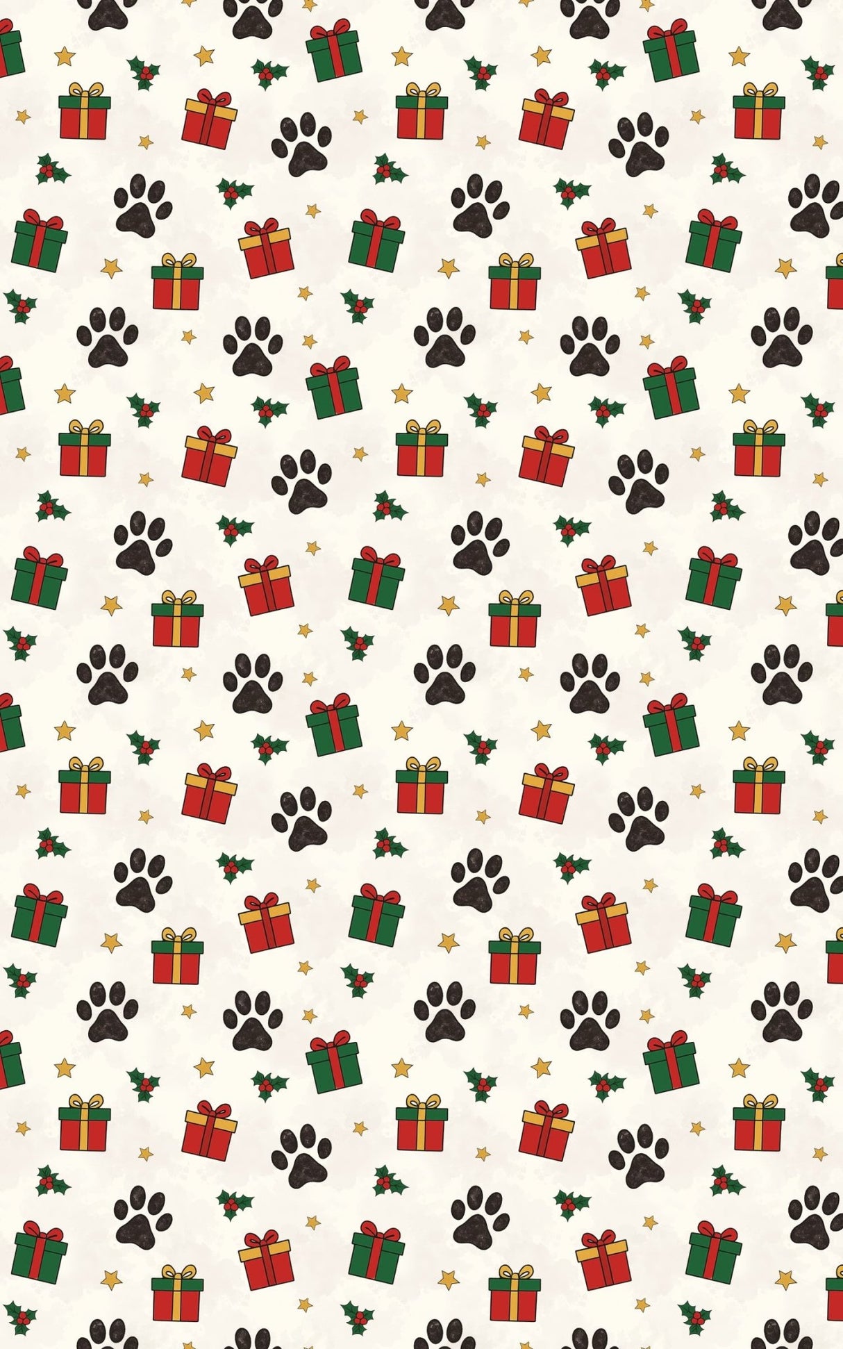 Paws & Presents Holiday Mix - London Penny Gift Wrap