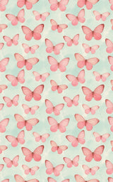 Peach Blossom Flight - London Penny Gift Wrap
