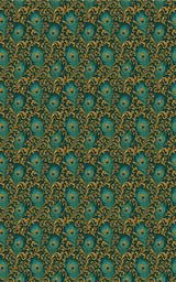 Peacock Plumage Script - London Penny Gift Wrap