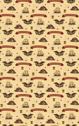 Pennsylvania Colonial Craft - London Penny Gift Wrap