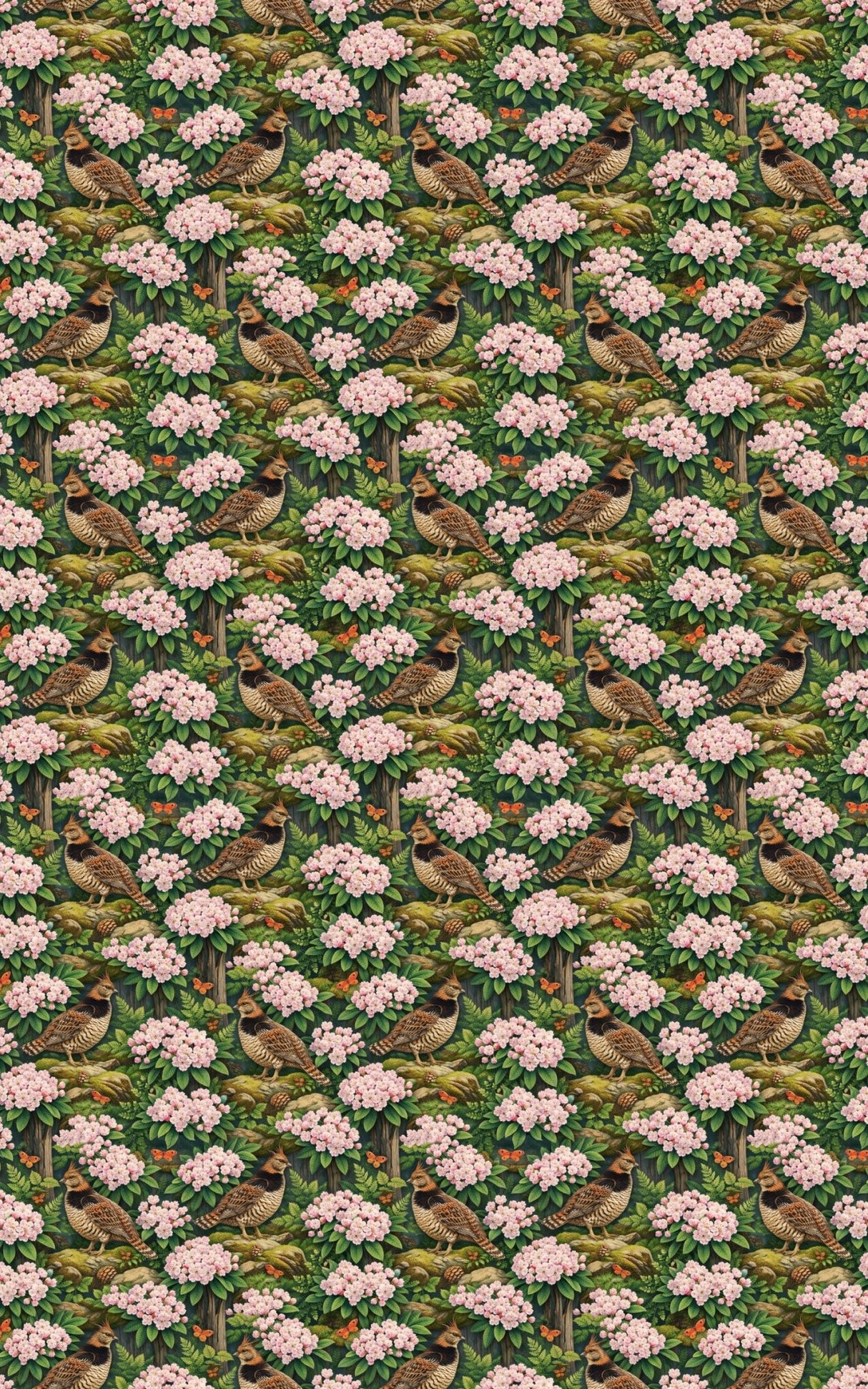 Pennsylvania Flora & Fauna - London Penny Gift Wrap