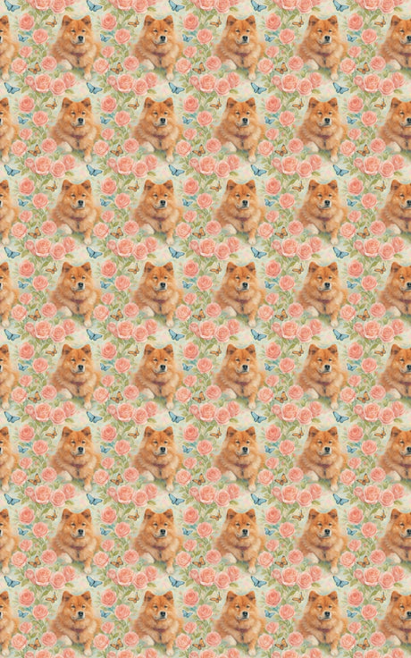 Penny Pastel Garden - London Penny Gift Wrap
