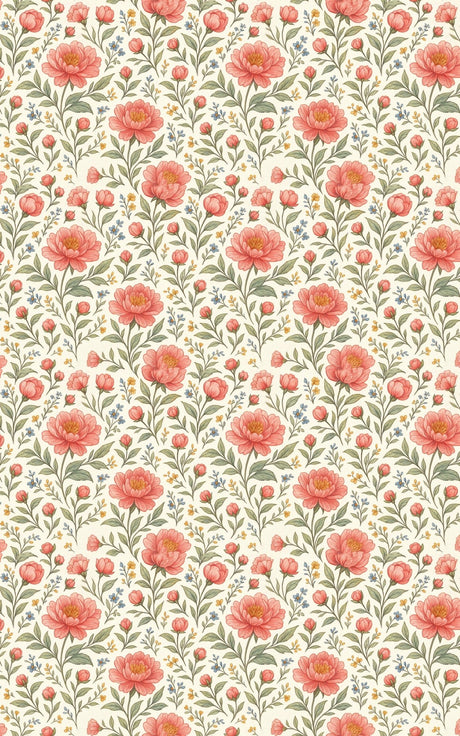 Peony Sketchbook - London Penny Gift Wrap