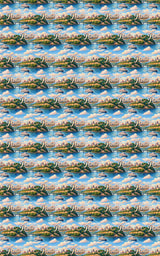 Peoria River City Glow - London Penny Gift Wrap
