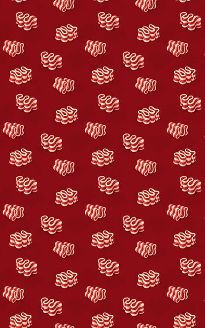 Peppermint Ribbon Candy