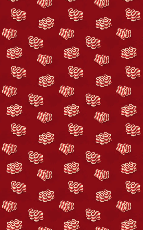 Peppermint Ribbon Candy - London Penny Gift Wrap