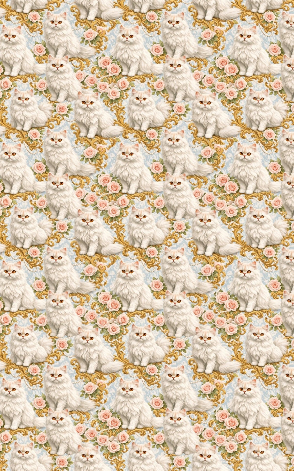 Persian Velvet Whiskers - London Penny Gift Wrap