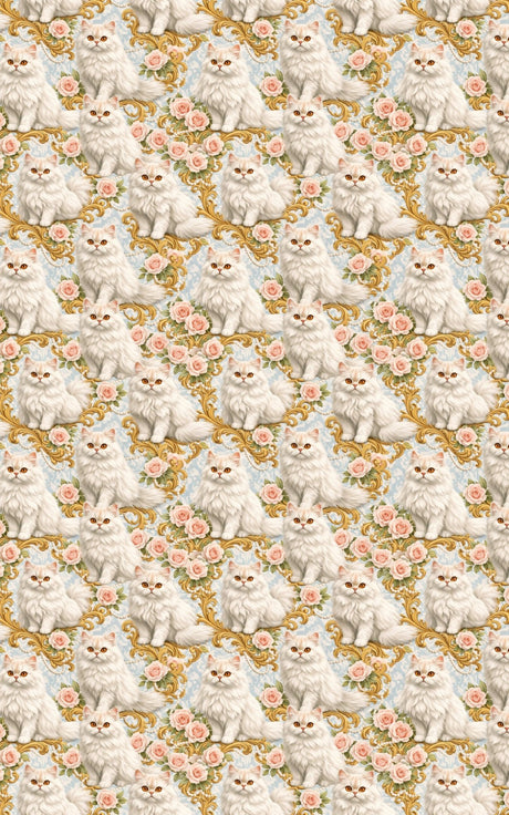 Persian Velvet Whiskers - London Penny Gift Wrap