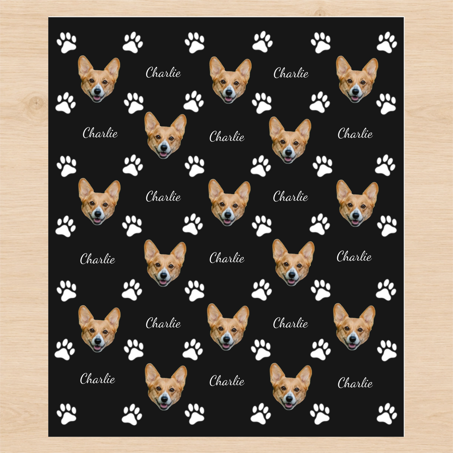 Personalized Dog Photo 6FT Wrapping Paper