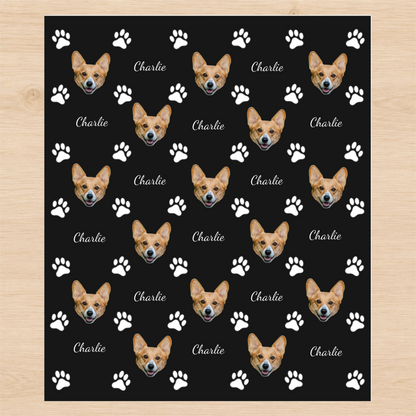Personalized Dog Photo 6FT Wrapping Paper