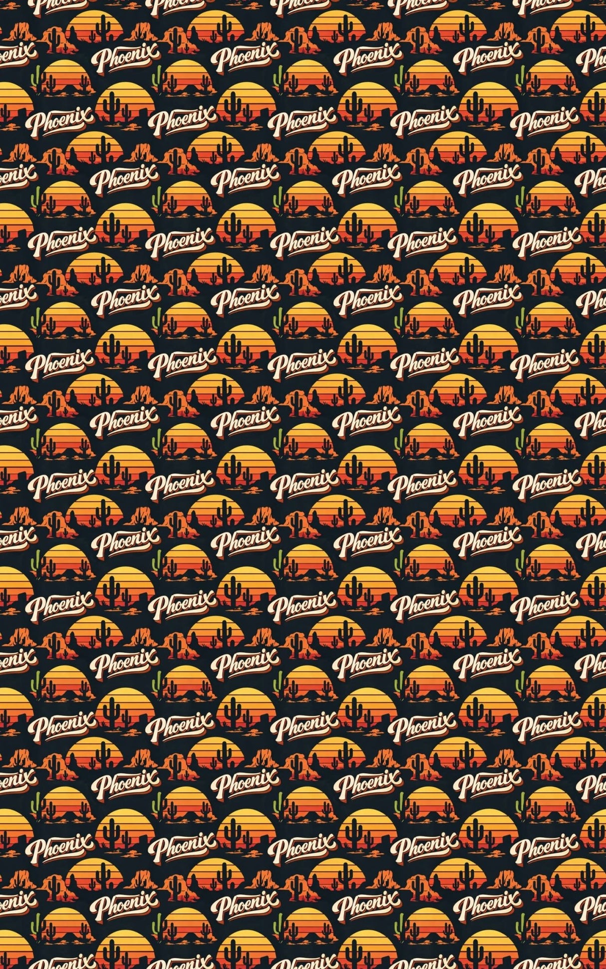Phoenix Desert Daze - London Penny Gift Wrap