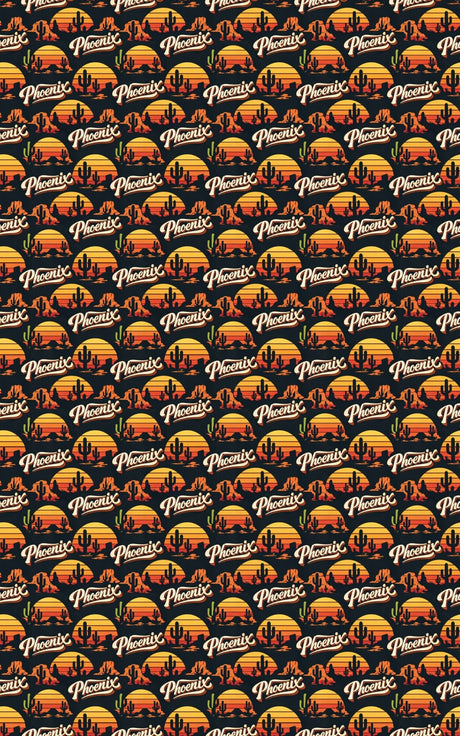 Phoenix Desert Daze - London Penny Gift Wrap
