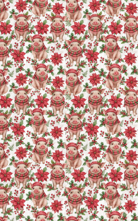 Piglet Joy - London Penny Gift Wrap